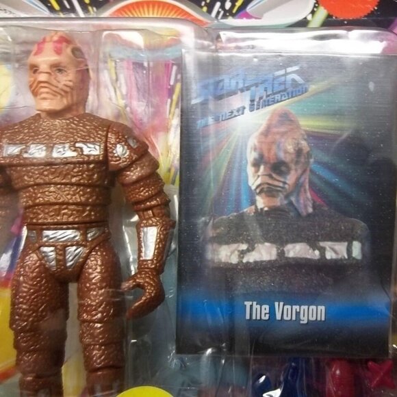 Star Trek The Next Generation The Vorgon Action Figure Collectible With Card - Picture 2 of 4